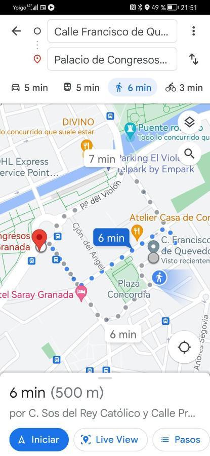 Center Templo Garden Parking Gratis Apartment Granada Exterior foto